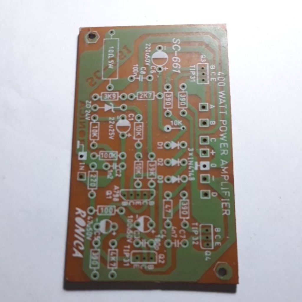 PCB RONICA  POWER AMPLIFIER 400 WATT