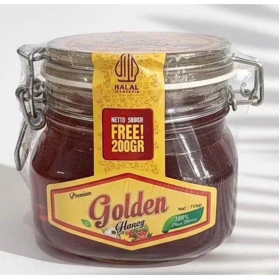MADU GOLDEN SHIFA HONEY PREMIUM 500 G+200 G