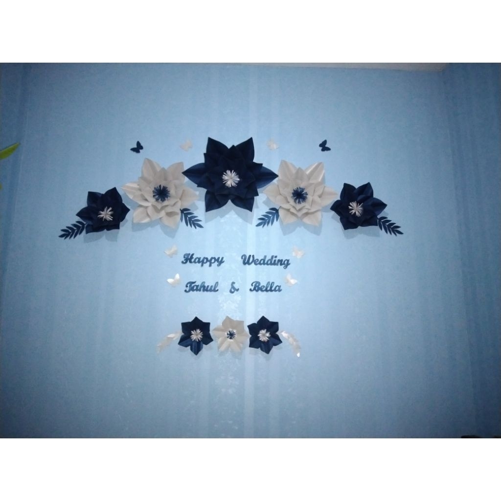 Paper Flower Wedding/engagement/ultah