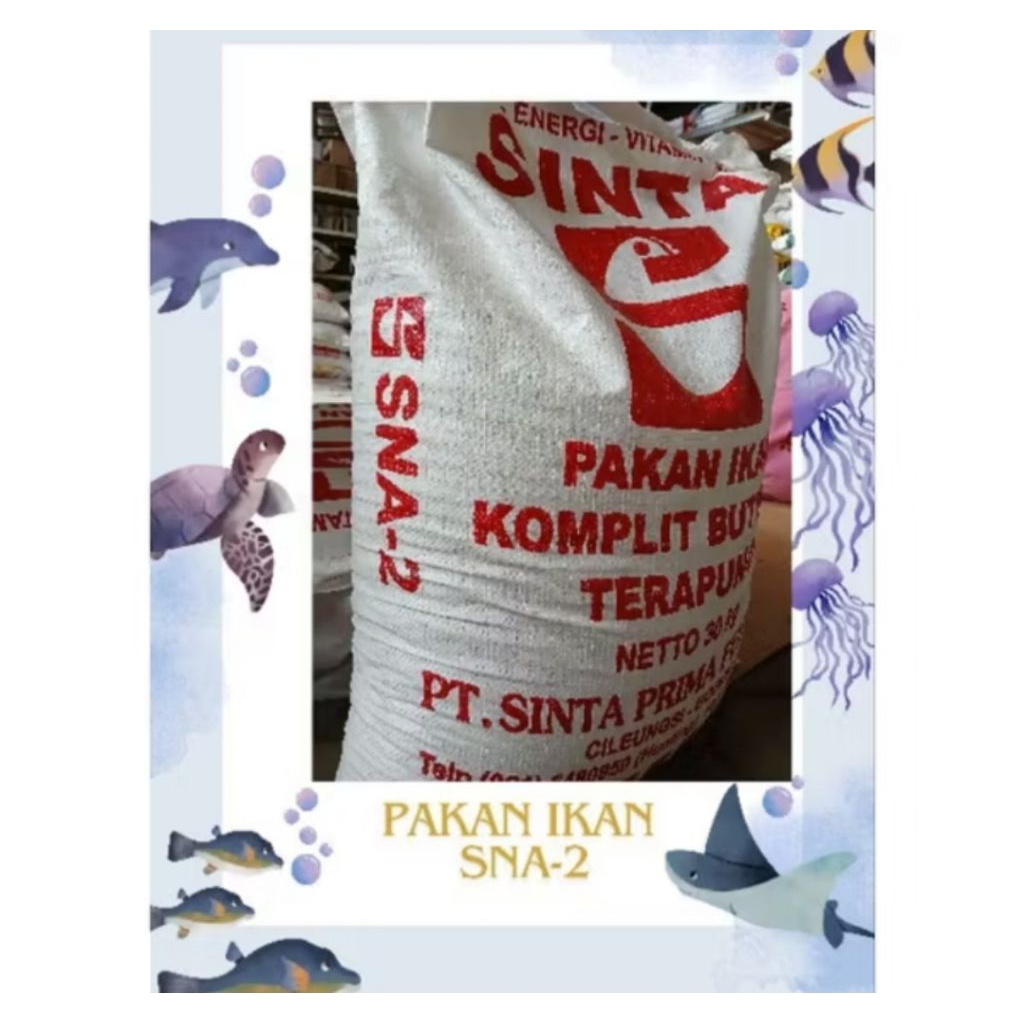 PAKAN APUNG IKAN SINTA ( SNA-2)