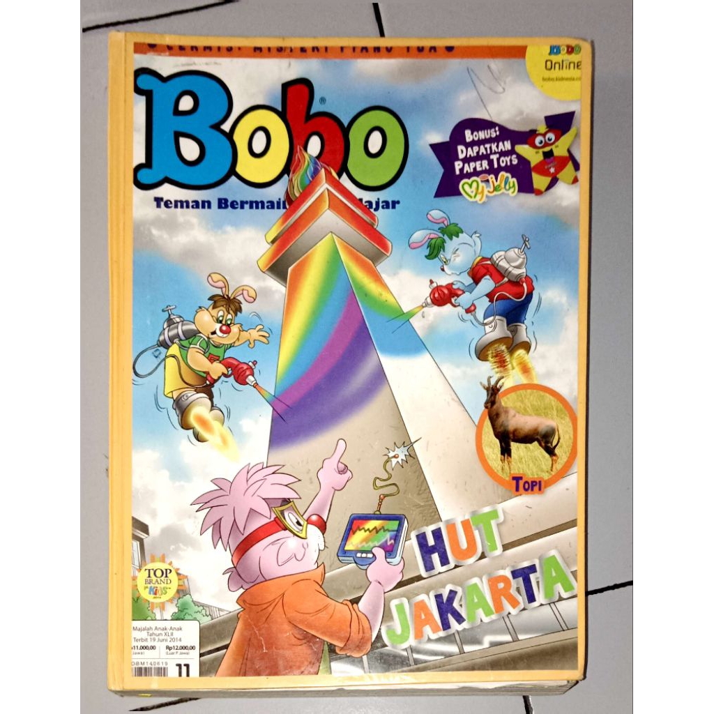MAJALAH BOBO BENDEL TAHUN 2014 NO 11