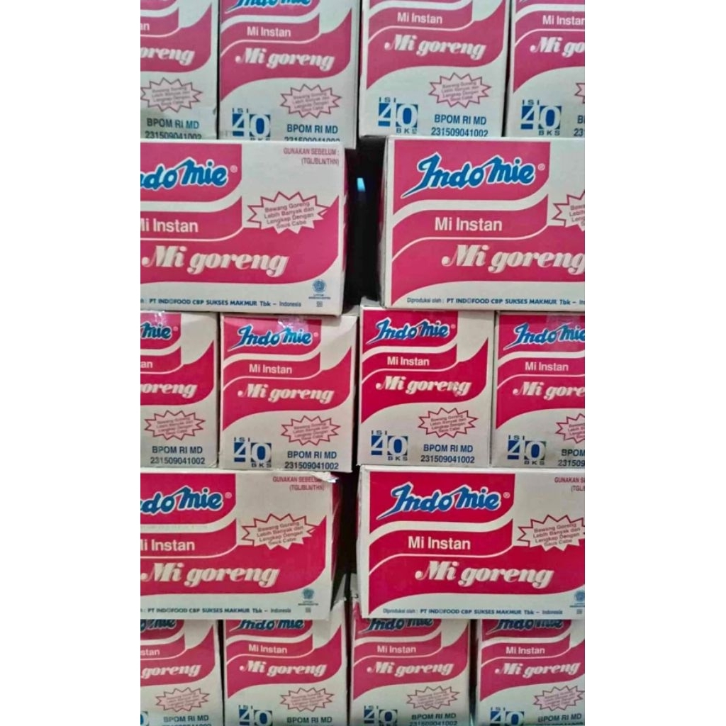 Indomie goreng mie instan ecer