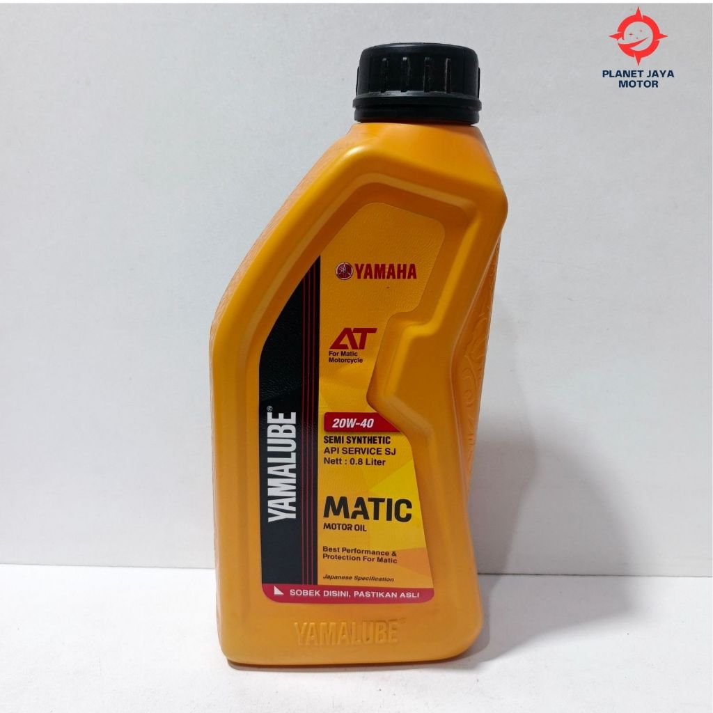 Oli Yamalube - Matic 0.8L 20W-40 / Oli Mesin Motor Yamaha Mio Fino Soul GT
