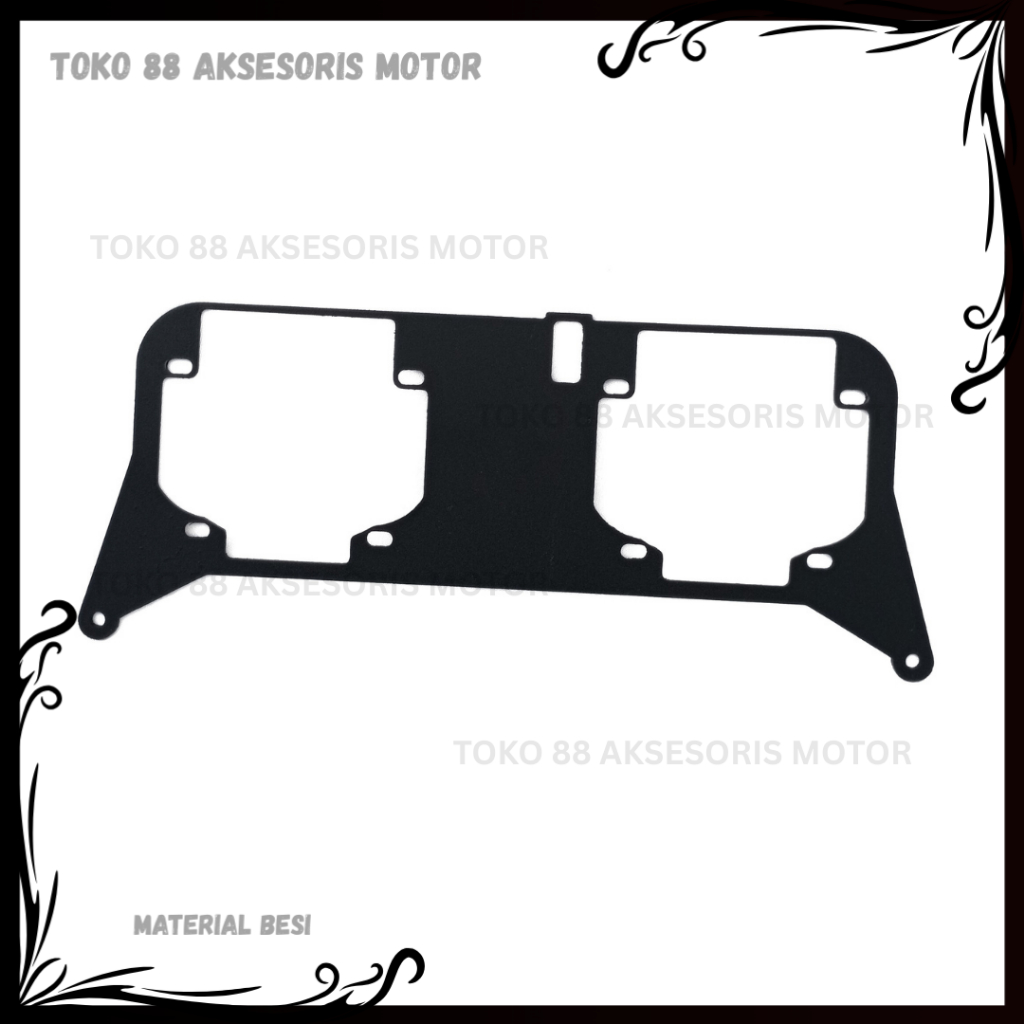 BRAKET BILED PROJIE LAMPU HONDA VARIO 125 OLD / BOHLAM BILED PROJIE AES 2.5 INCH