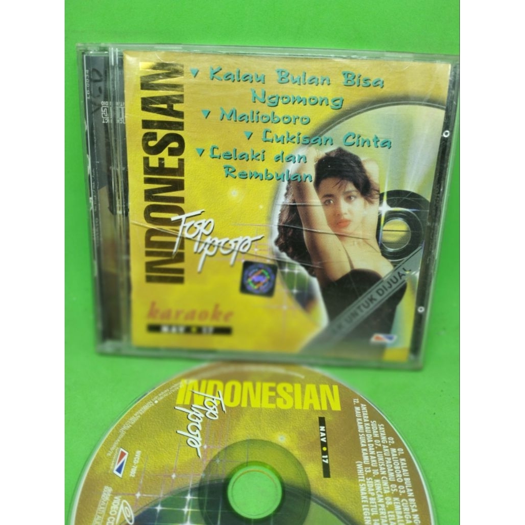 VCD INDONESIAN TOP POP Karaoke Nav 17