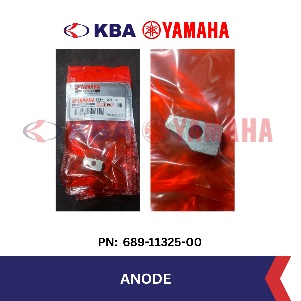 Yamaha Genuine Parts - ANODE (PN: 689-11325-00) Motor Mesin Tempel