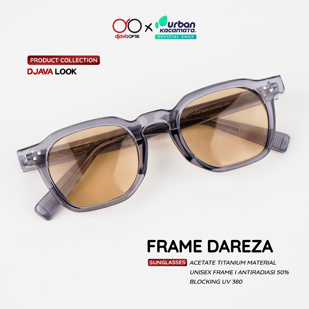 DJAVA X URBAN - Frame Dareza  - Kacamata Sunglasses Wanita UV Protection Special Edition Djava Look