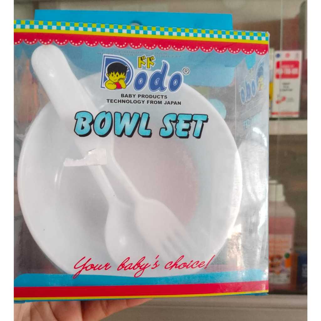 dodo bowl set  tempat makan bayi