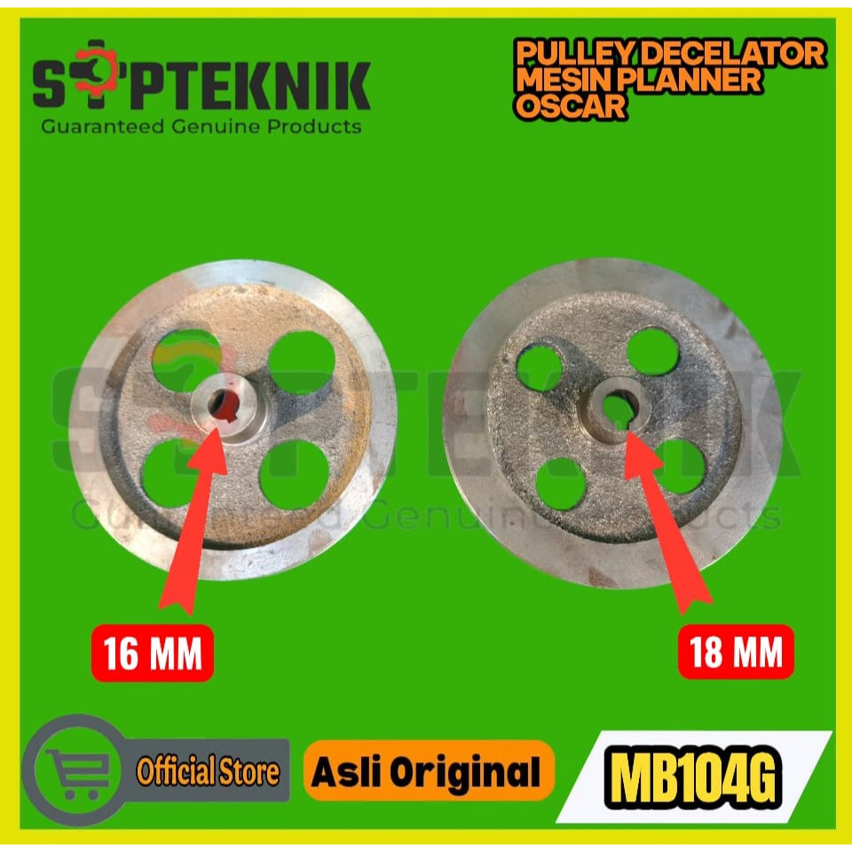 PULLY DECELATOR ONLY MESIN PLANNER MB-104G OSCAR