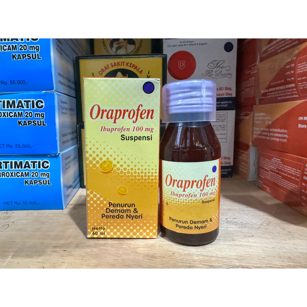 ORAPROFEN SIRUP - Ibuprofen Sirup