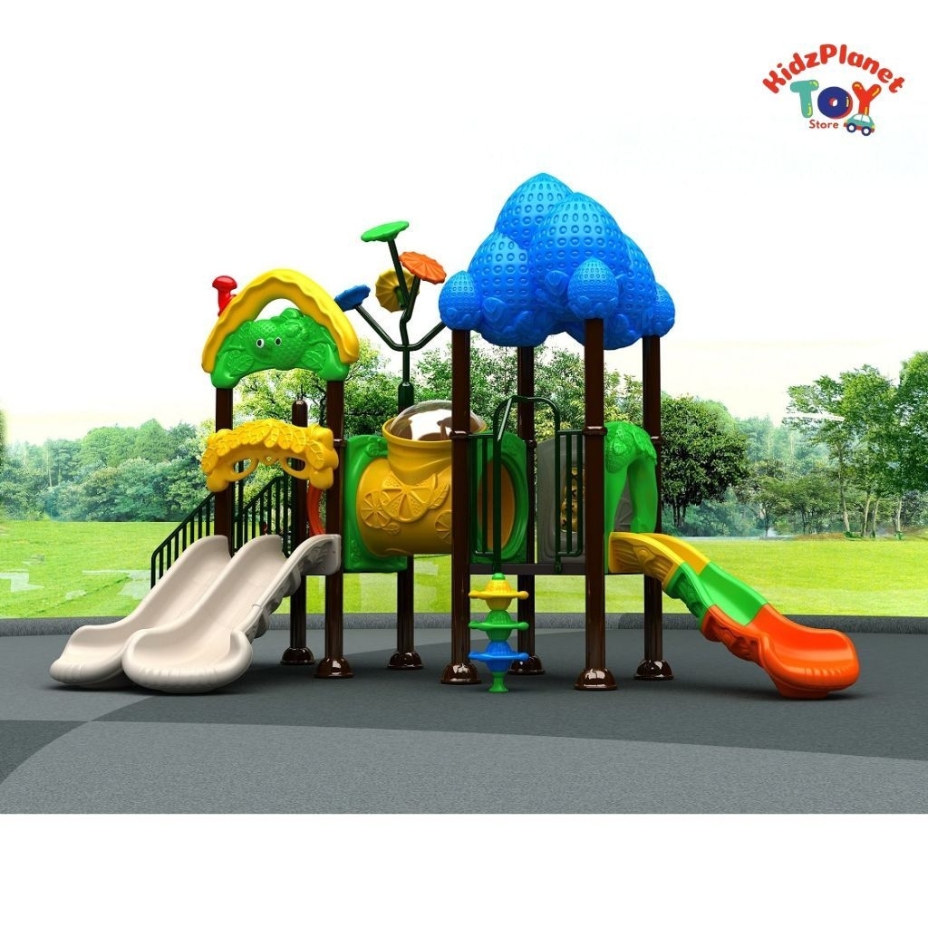 Perosotan Playground Outdoor Perosotan Jumbo Outdoor Playground Set JM10005 Capacity 100 - 500 kg ( 