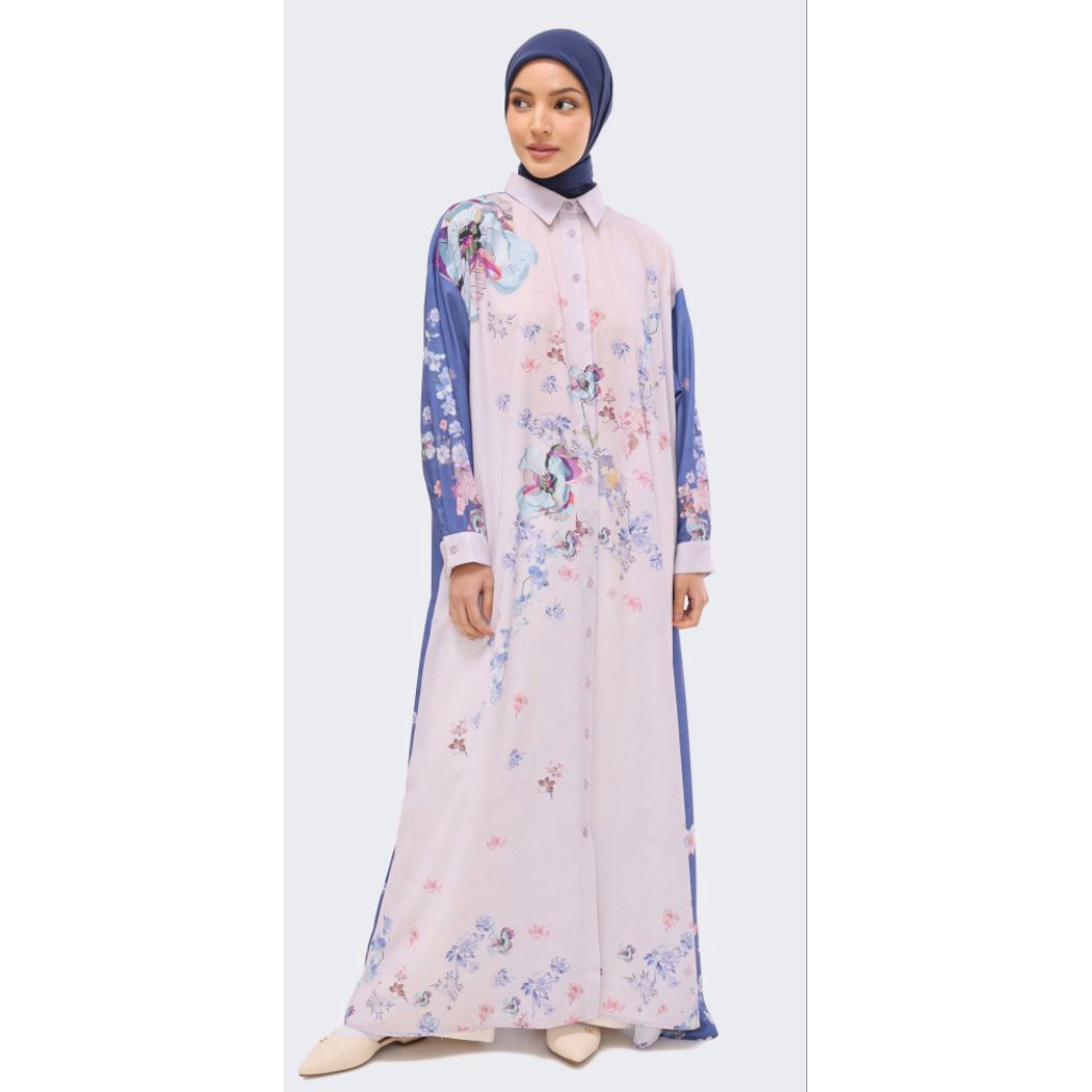 Akari Dress Riamiranda Lentera Baju Lebaran RM Raya 2026 Ria Miranda Atasan Wanita Abaya Kaftan