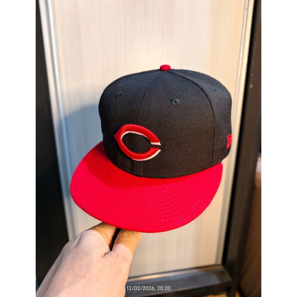 Topi Fitted New Era Logo C 2nd Original Vietnam size 7 3/4