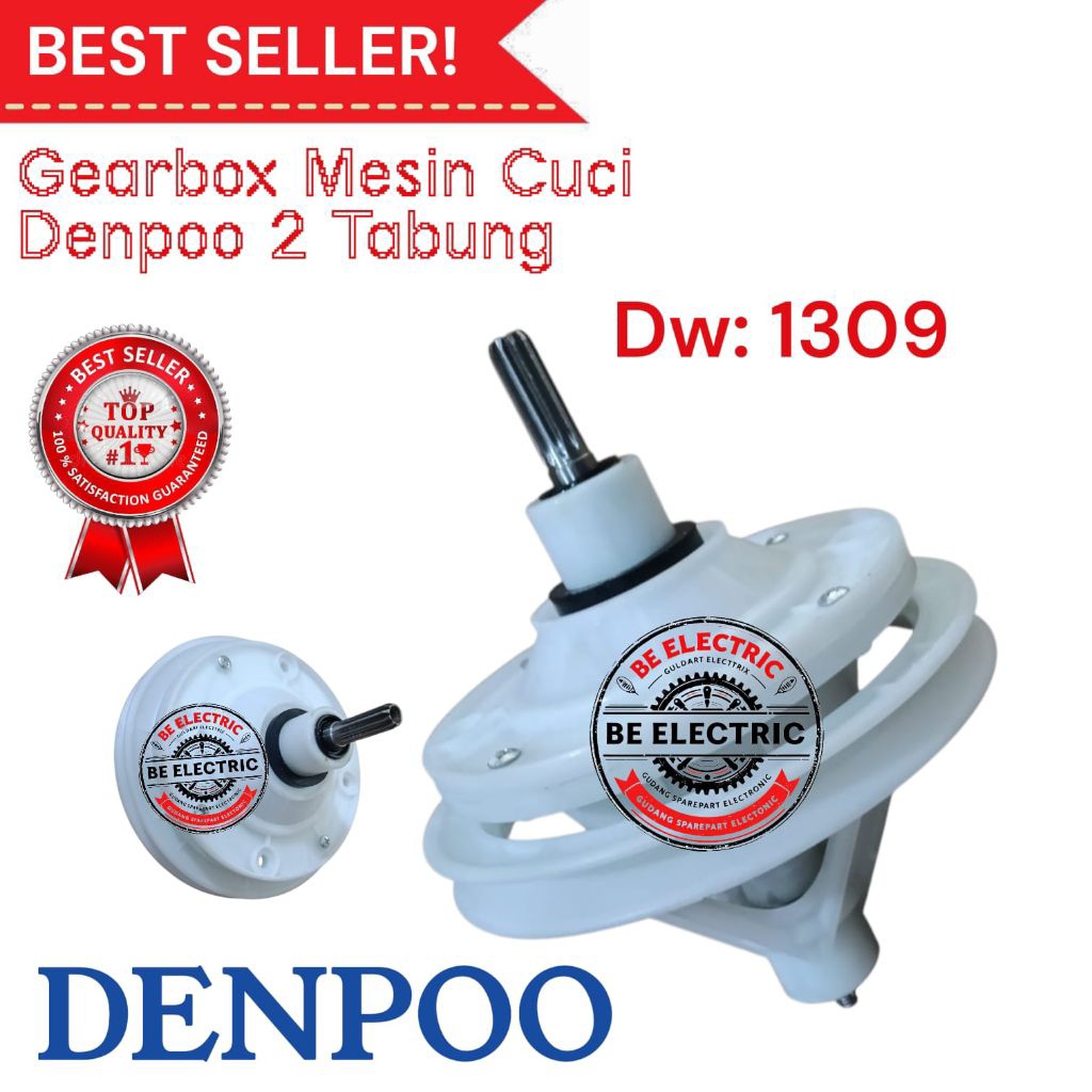 DW1309 GEARBOX GIRBOX MESIN CUCI DENPOO 2 TABUNG GIGI 10 DW1309