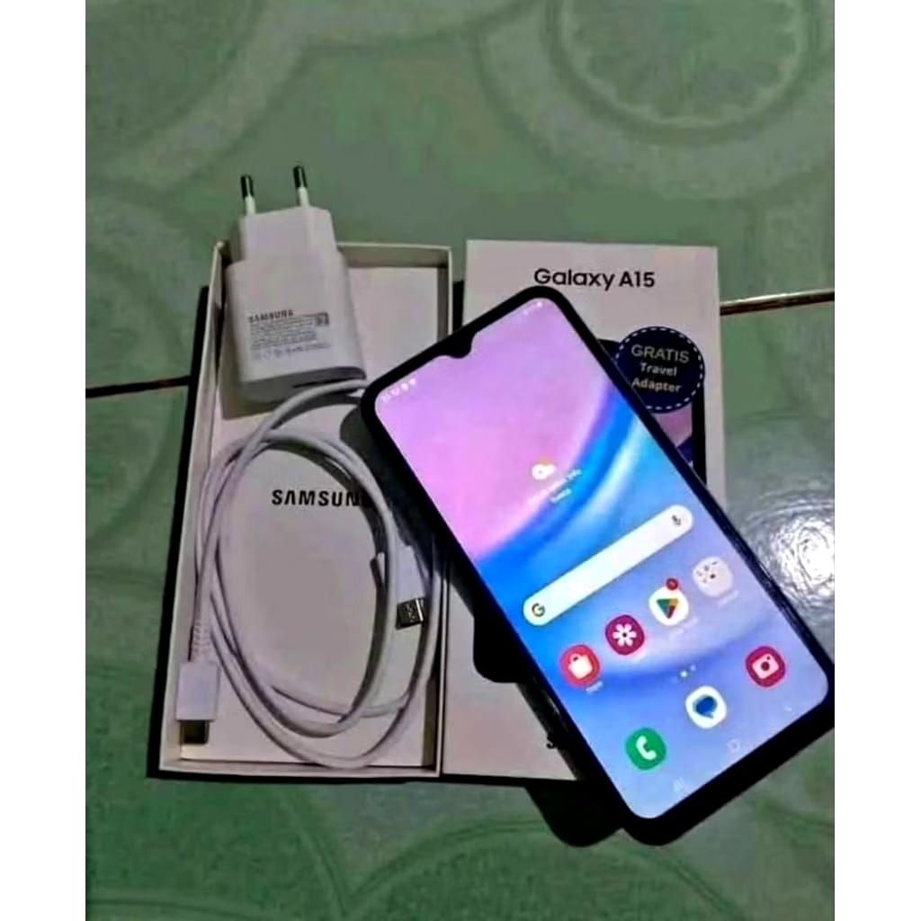 jual hp Samsung A 15 ram 4 mulus no minus