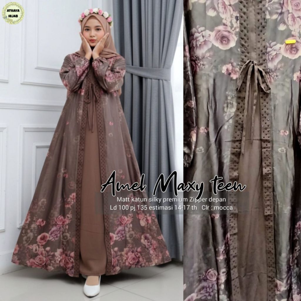 Amel Maxy Teen Gamis Anak Tanggung