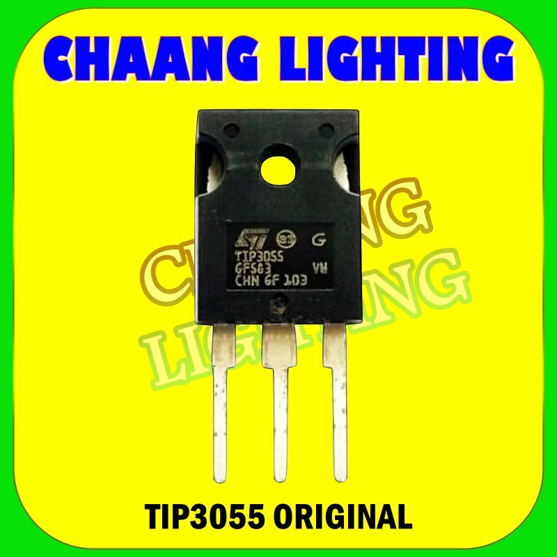 TIP3055 TIP 3055 TO-247 ORIGINAL ST TRANSISTOR TIP3055 ST