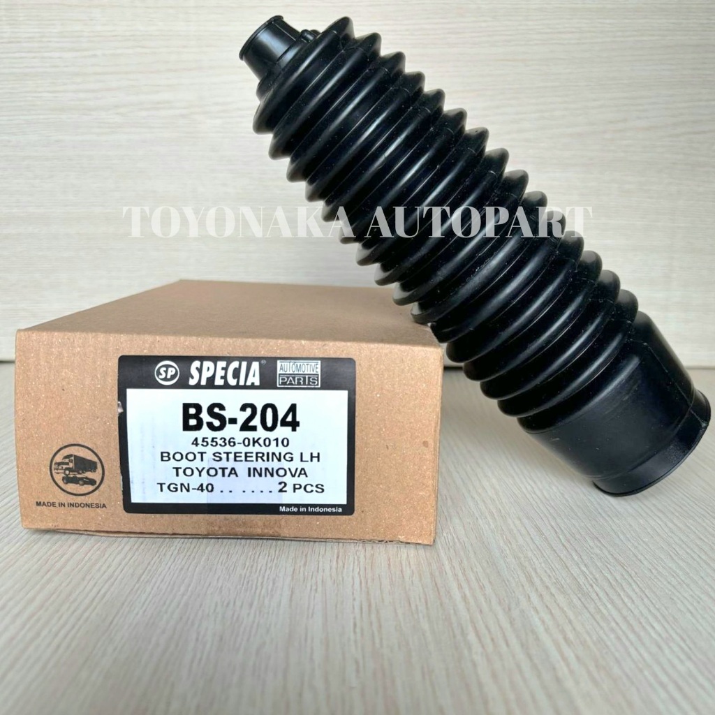 SPECIA Karet Stiur / Boot Steering Toyota INNOVA