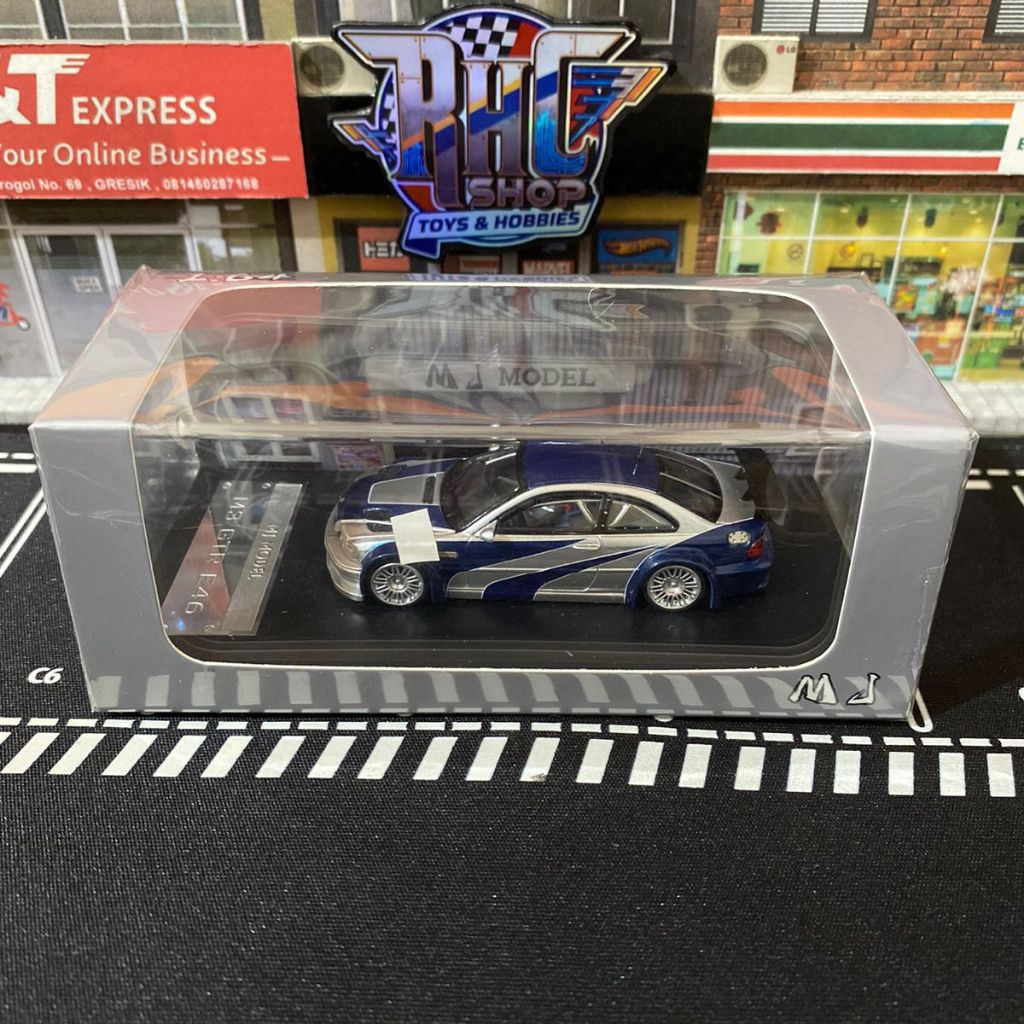 MJ Model BMW M3 GTR Most Wanted Razor