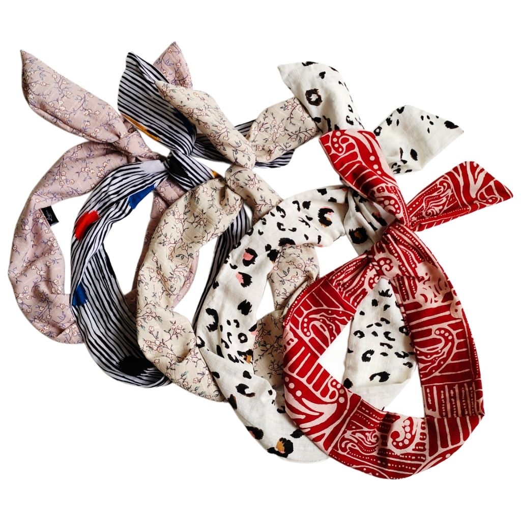 Bando kawat bandana headband aksesoris rambut lagiansee hampers lebaran ramadhan