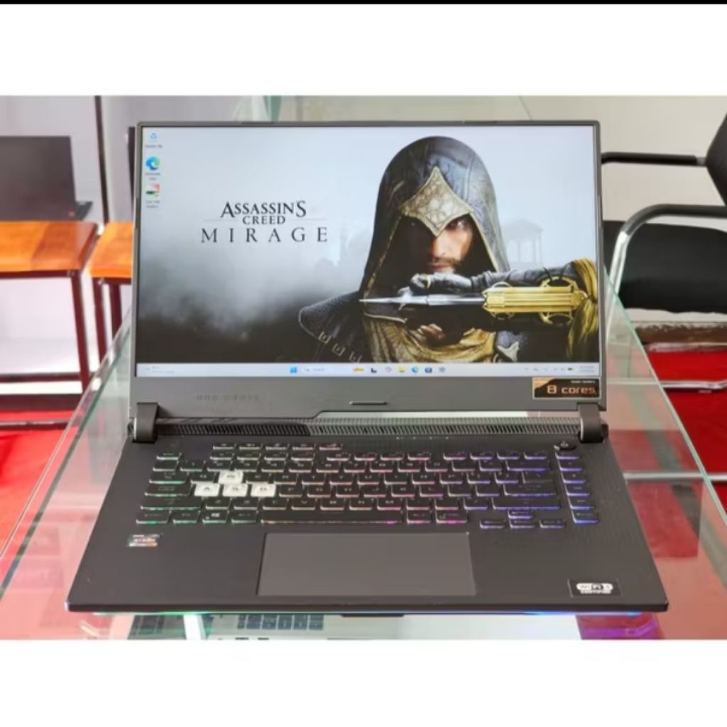 ASUS ROG Strix G15 G513IC AMD Ryzen 7 4800H Ram 8 GB SSD 512 GB Nvidia RTX 3050