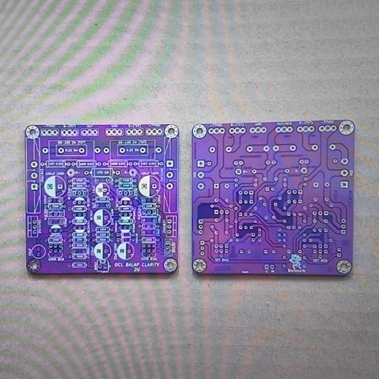 PCB OCL Balap Clarity Amp 2U Dauble Layer