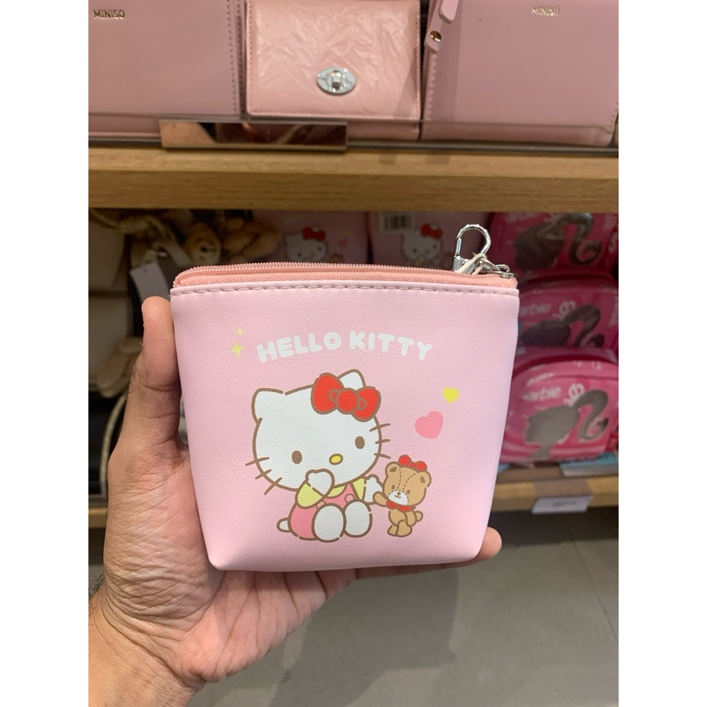 Miniso x Hello Kitty Dompet Koin Ada Talinya
