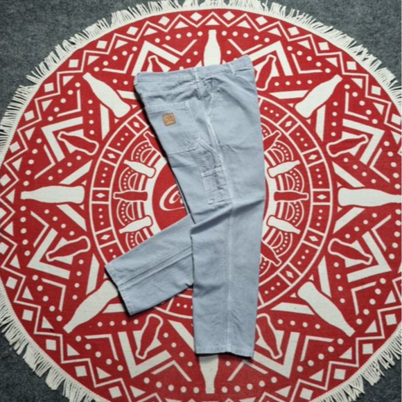 carpenter zara canvas celana panjang pria