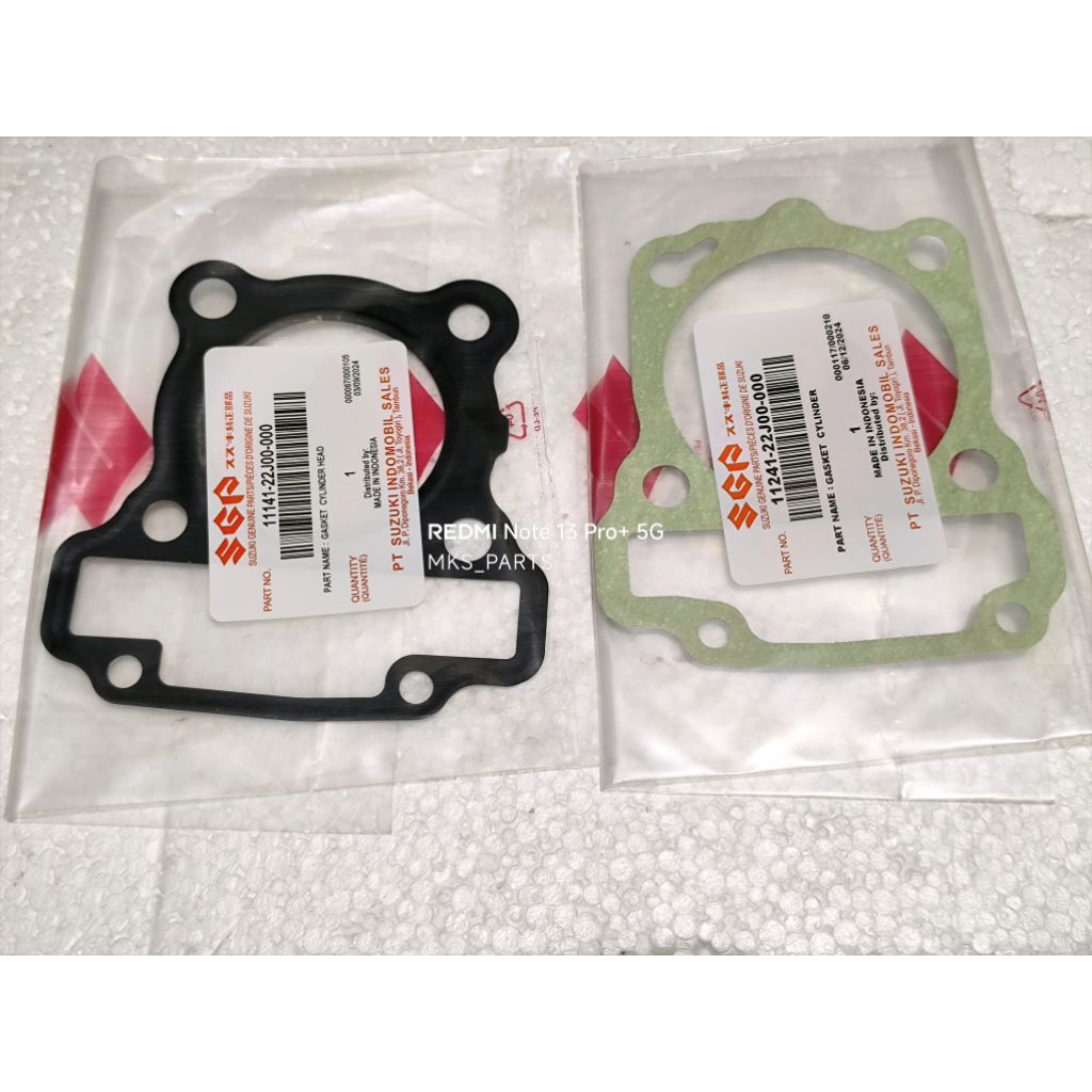 Gasket Packing Head Blok Suzuki Shooter/Smash Injeksi Original SGP