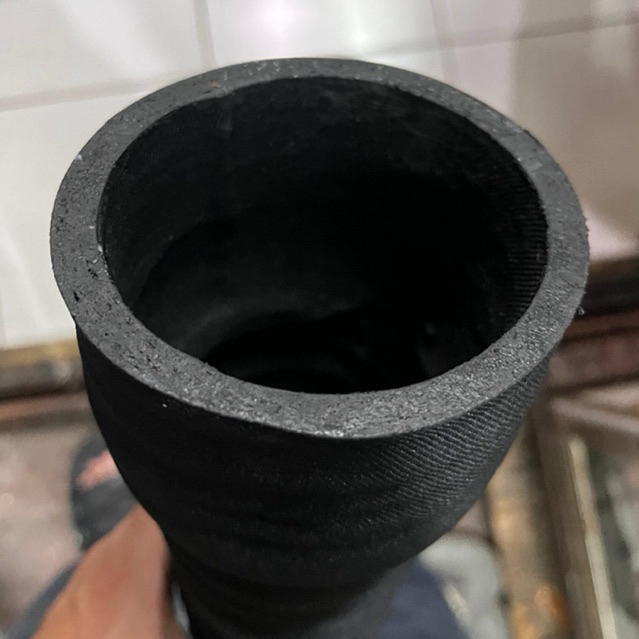 rubber flexible hose 6 inch x 100cm udara