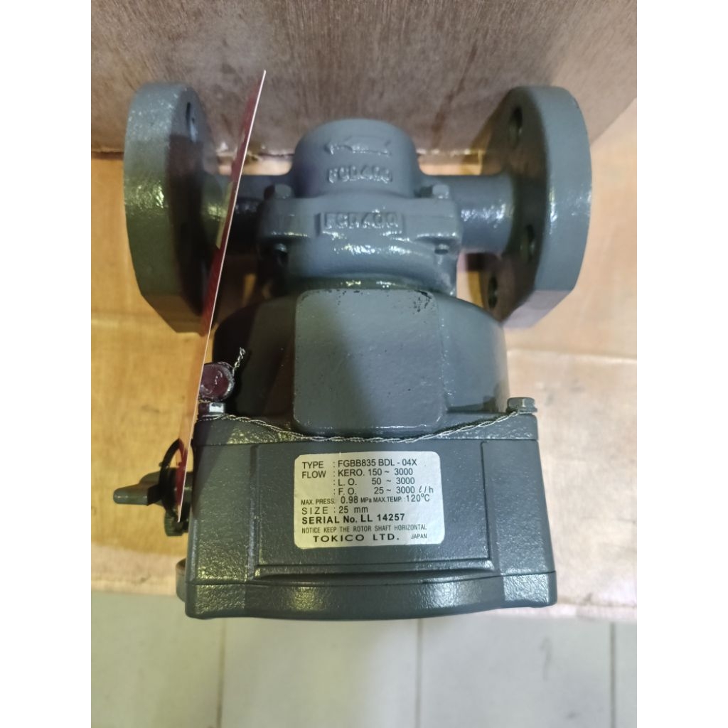Flow Meter Tokico Type FGBB835 BDL-04X Size 1 Inch Riset