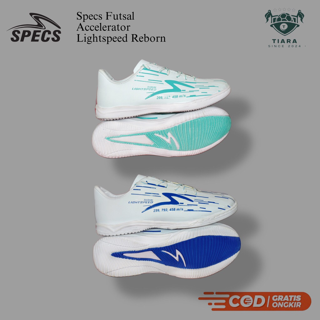 ( RAMADHAN SALE ) SEPATU FUTSAL SPECS LIGHTSPEED REBORN PREMIUM  by Tiara Shop.Id