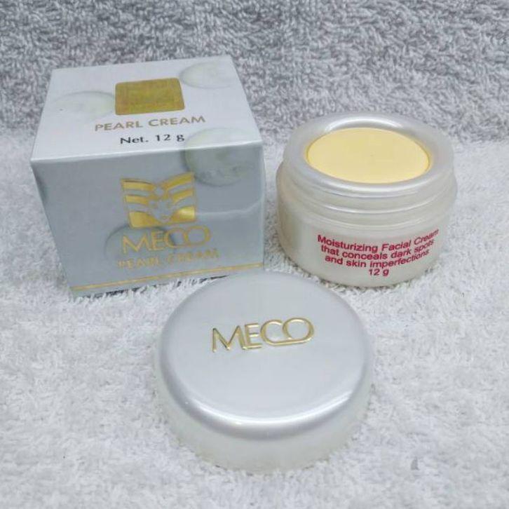Meco pearl cream peembab wajah 12g