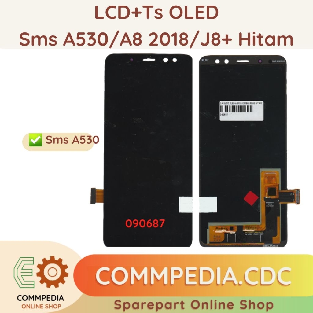 LCD+Ts Sms A530/A8 2018/j8+ Oled