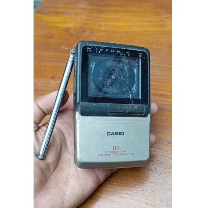 tv mini casio antik jadul vintage MATI
