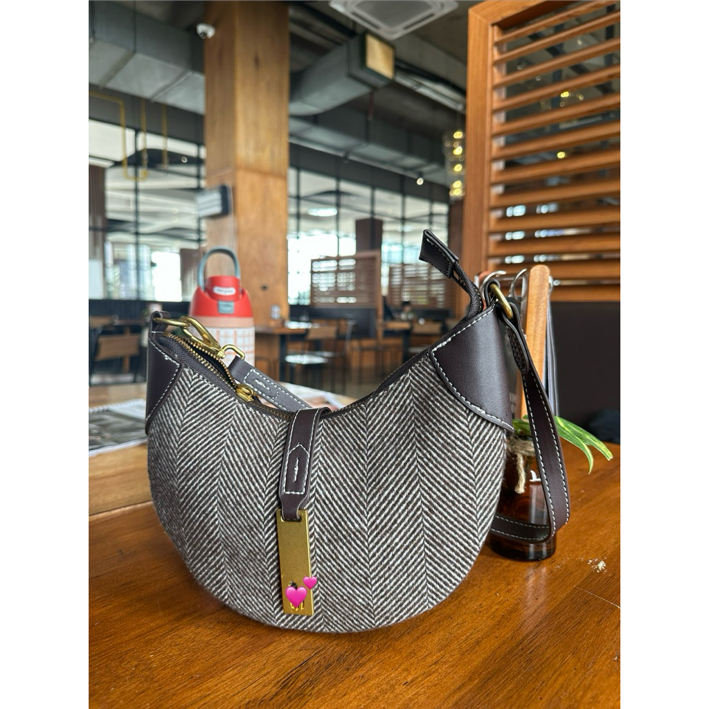 Polo RL shoulder bag herringbone tas winter aespa jungkook