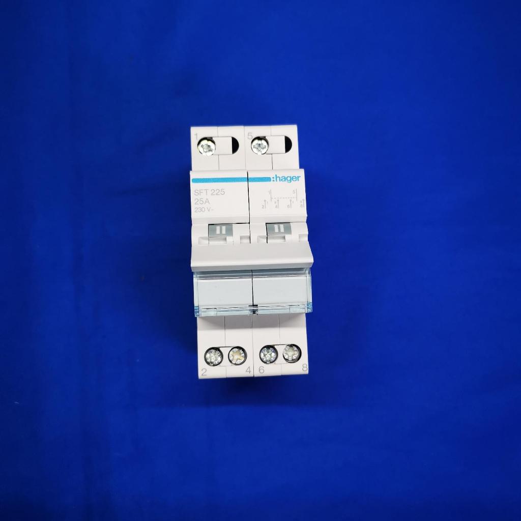 SFT225 MCB Handle COS OHM Saklar 25A Amper 2P Phase Hager
