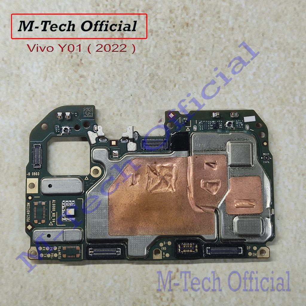 [2156] PCB Mesin Vivo Y01 (2022) original minus mati / matot