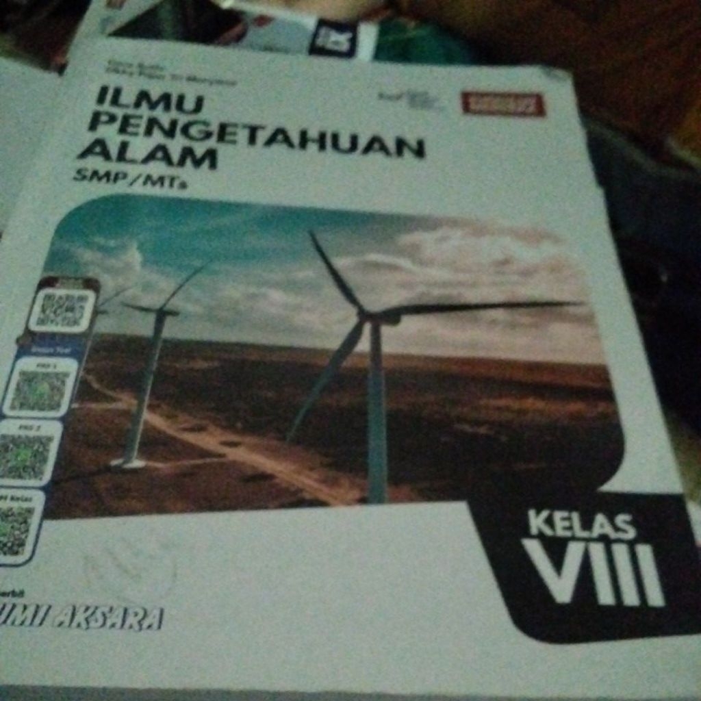 buku IPA 2 SMP kurikulum merdeka bumi aksara