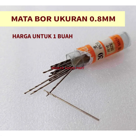 1 BUAH MATA BOR 0.8MM MATA BOR PCB UK 0.8MM