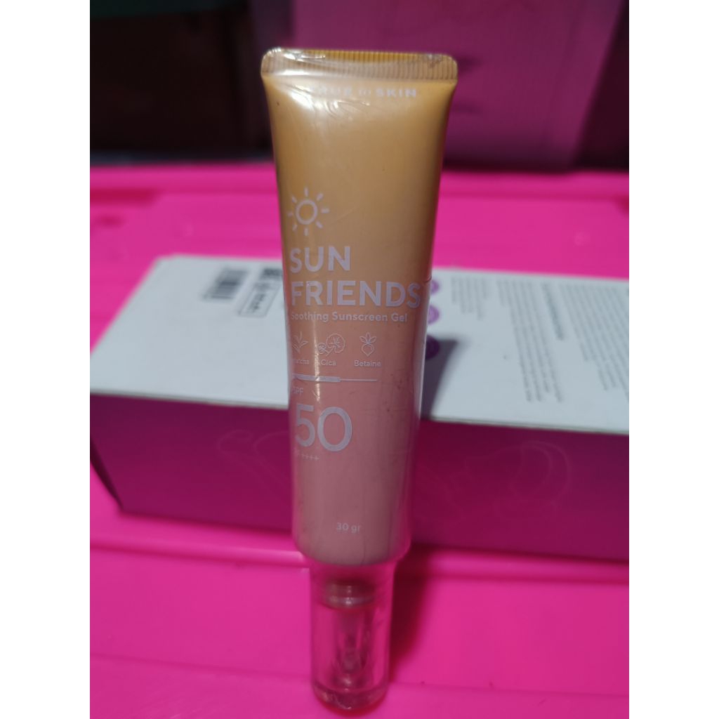True To Skin Sun Friends SPF 50 PA ++++ 30g REJECT KEMASAN