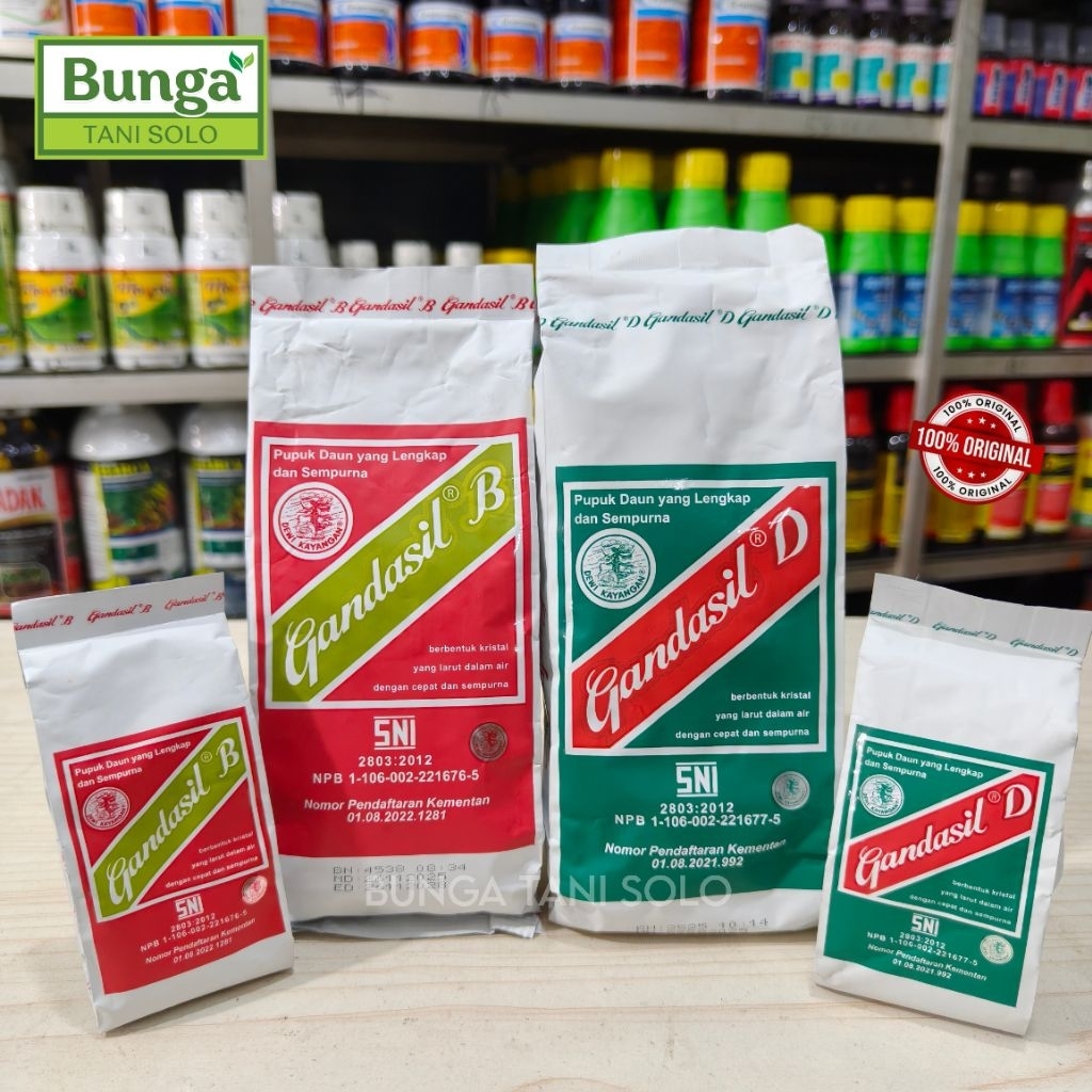 Gandasil Daun Dan Buah - Unsur Mikro Penyubur Tanaman