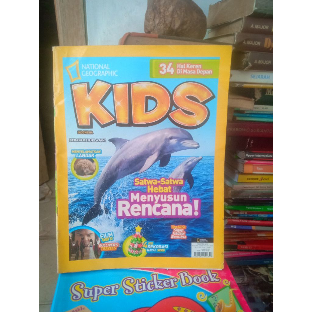 buku majalah National Geographic Kids Satwa-satwa hebat Menyusun Rencana