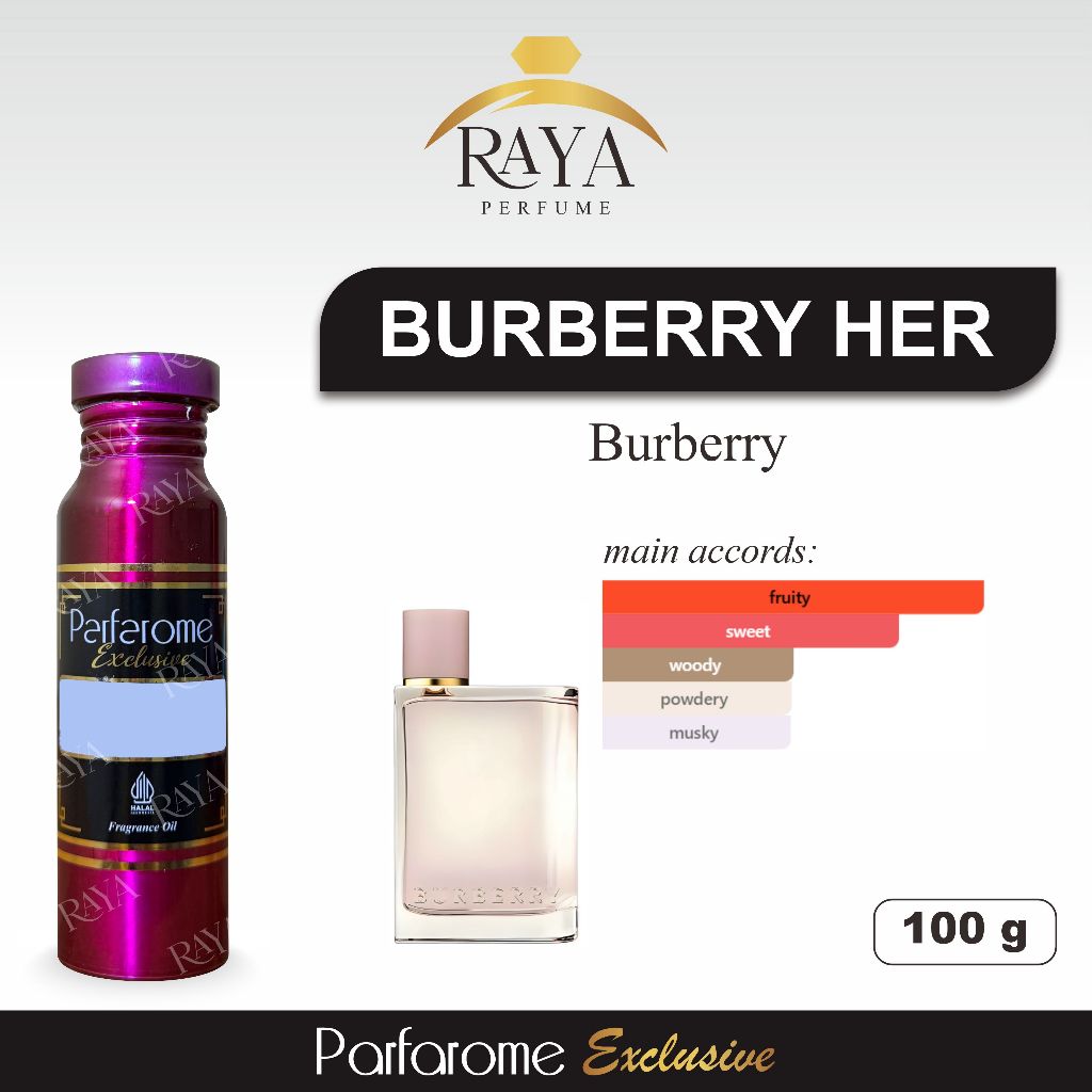 Burberry Her bibit parfum Parfarome Exclusive 100 gr