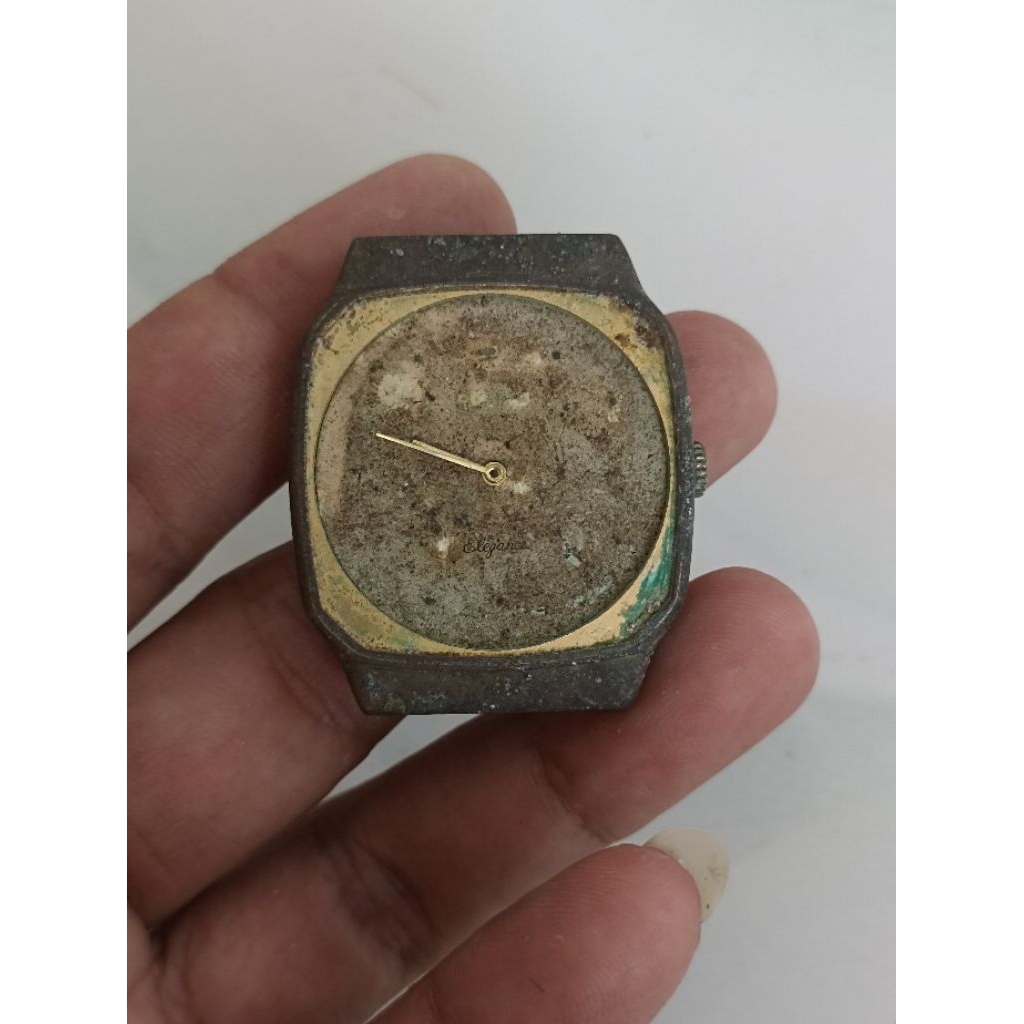 bahan jam manual vintage