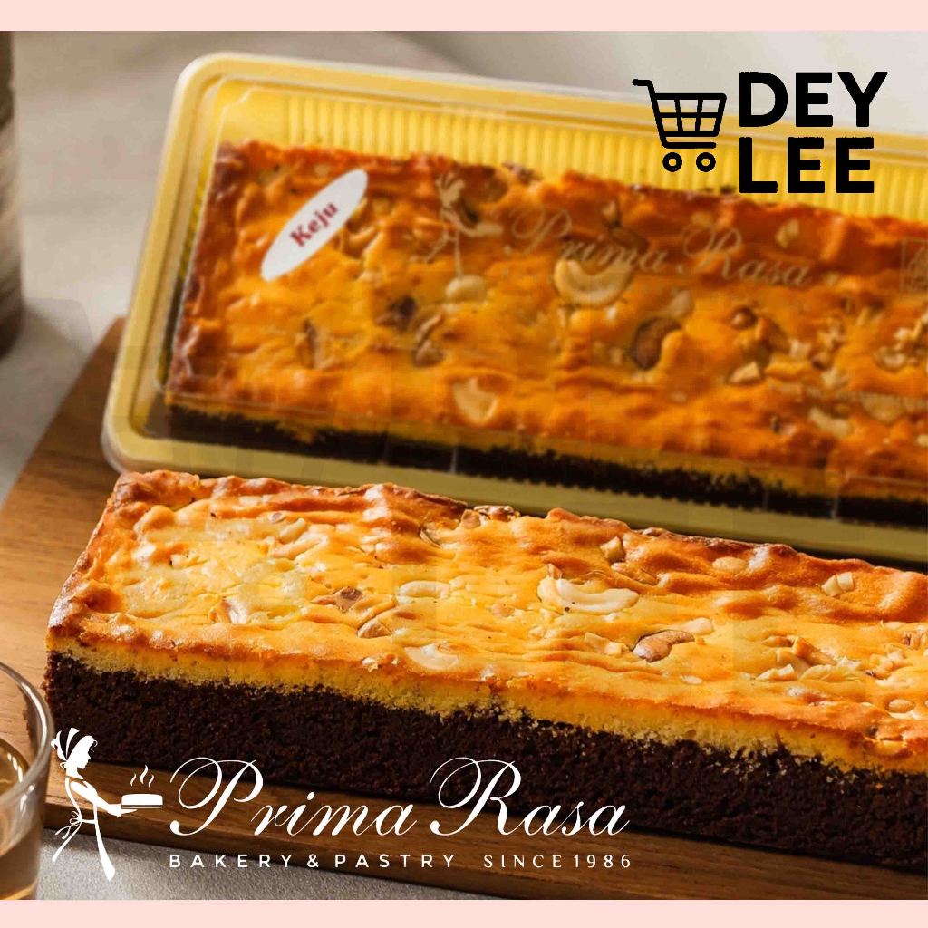 PRIMARASA Brownies Panggang KEJU BESAR Oleh-Oleh Bandung