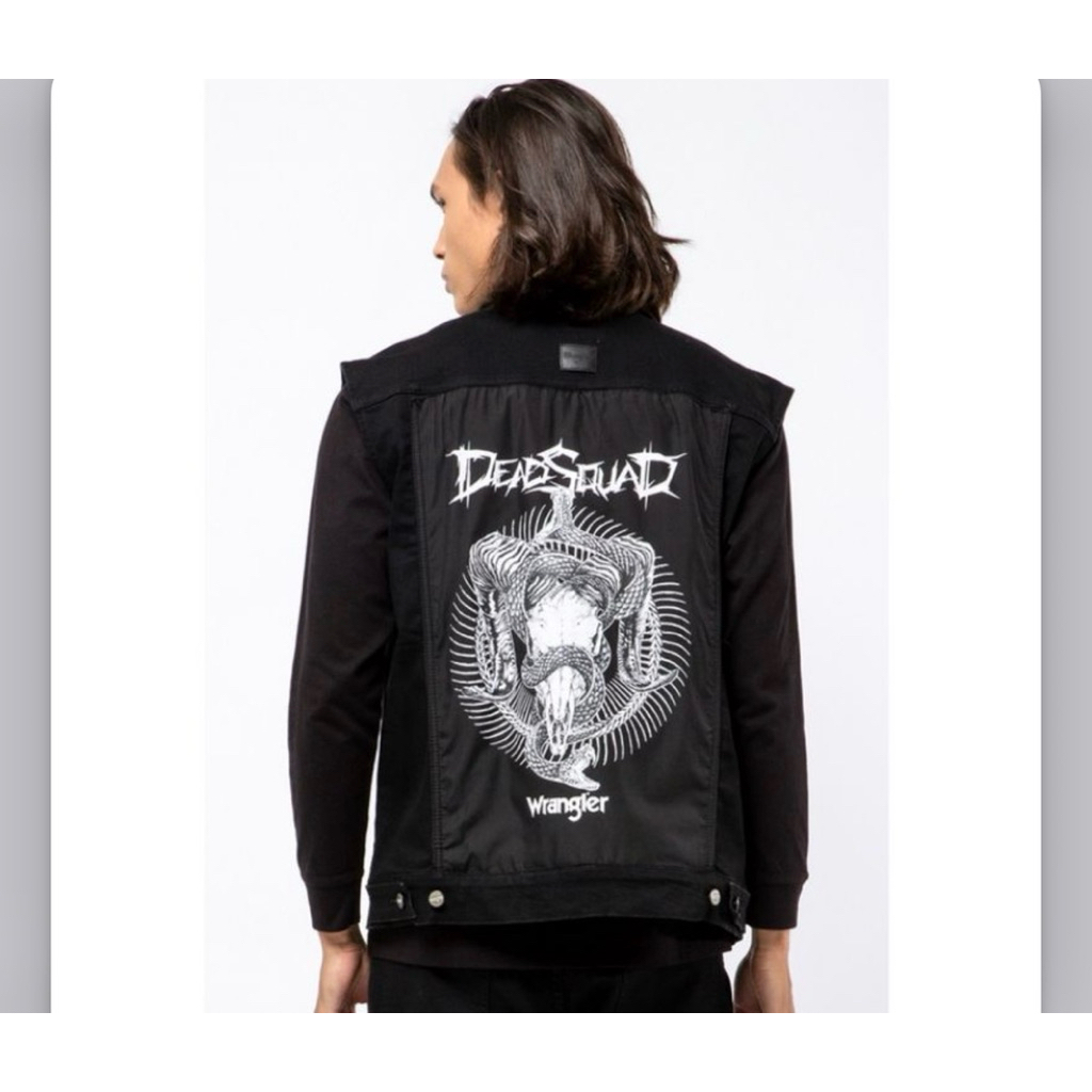 Wrangler x DeadSquad Vest Black