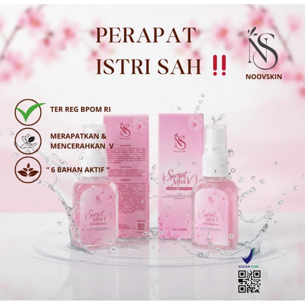 (BPOM) Secret Miss V | Mengatasi Masalah Miss V Merapatkan & Mengatasi Keputihan, Miss V hitam dll