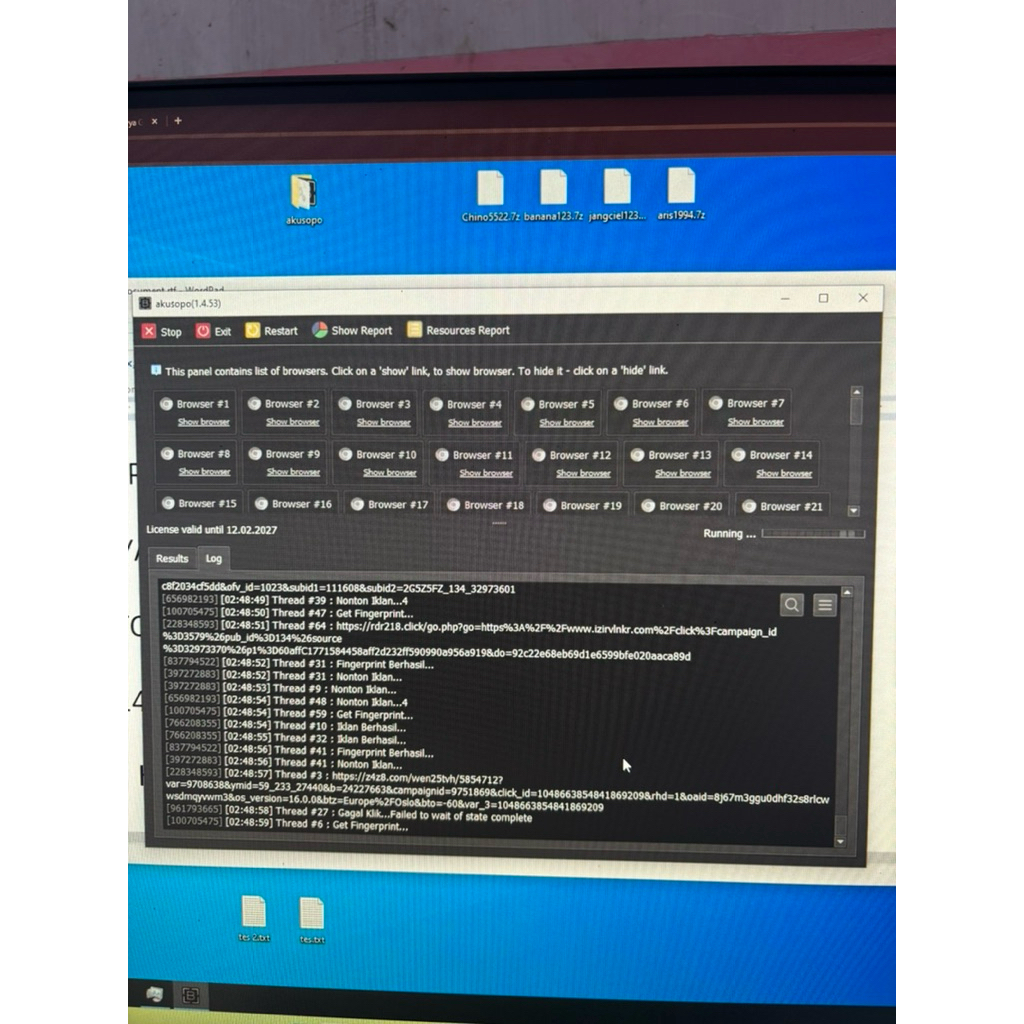 BOT CPA traffic Adsterra Advertica Adsense bisa req user pas