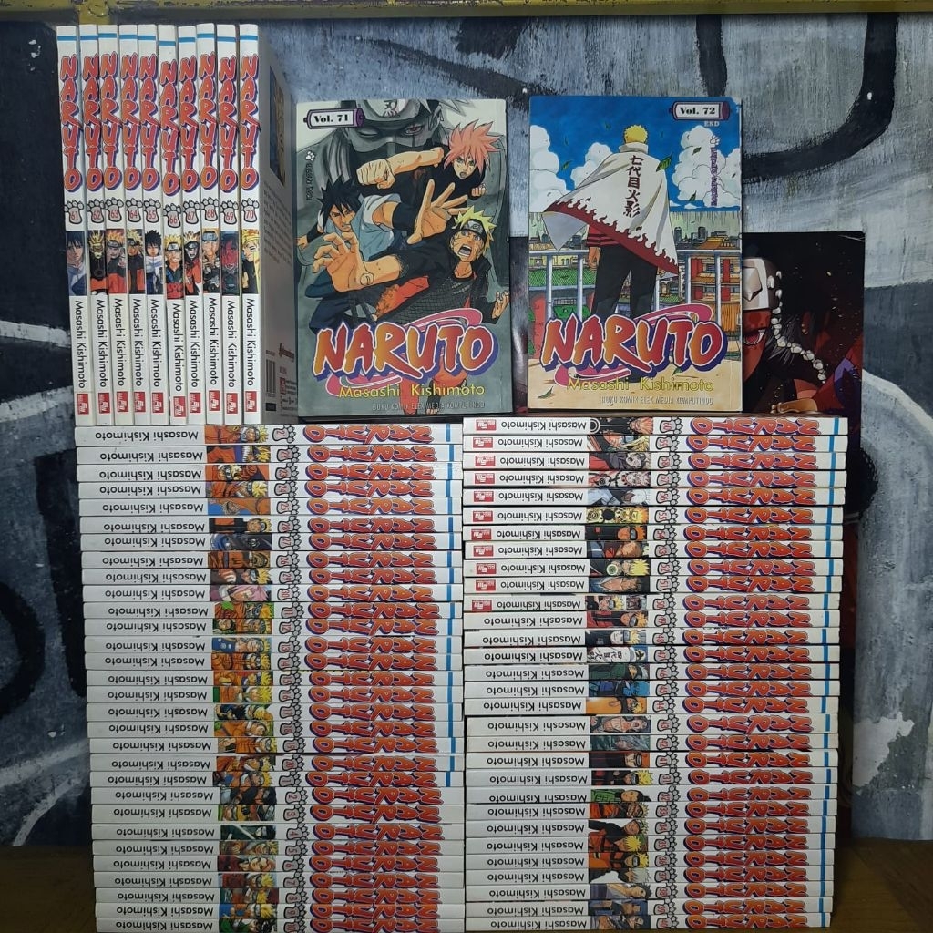 komik naruto 1-72 tamat